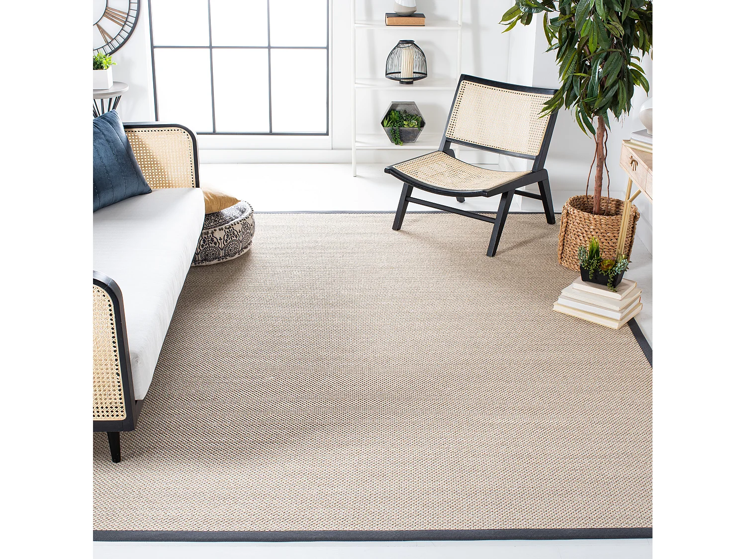 Tapis Gris foncé 244 X 305 cm - Cass