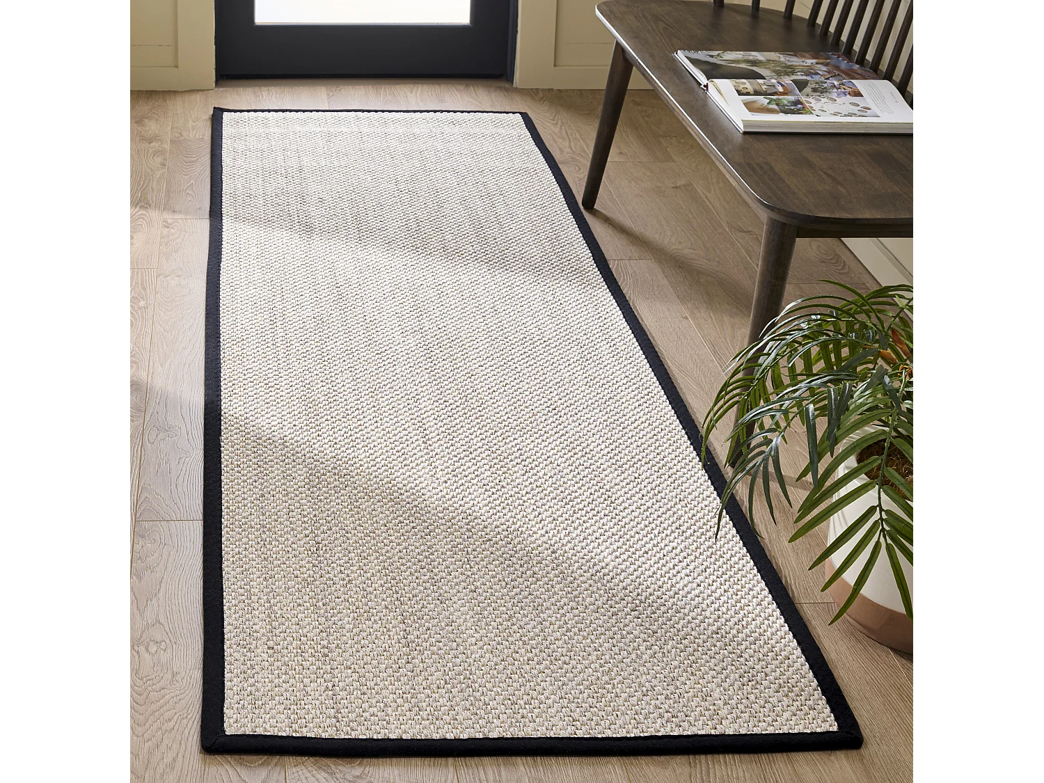 Tapis Noir 76 X 244 cm - Cass