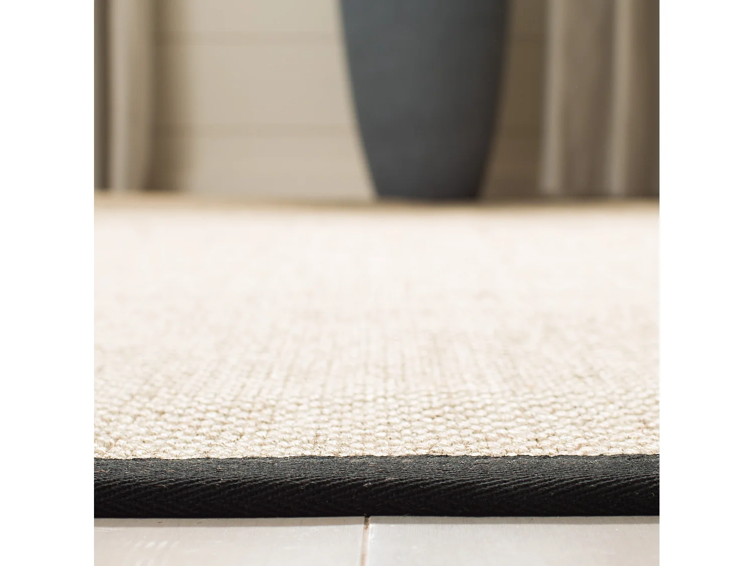 Tapis Noir 76 X 244 cm - Cass