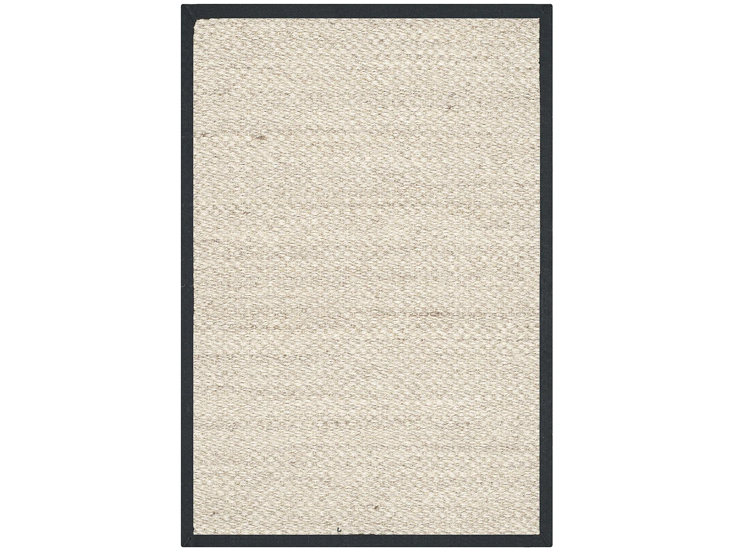 Tapis Noir 76 X 122 cm - Cass