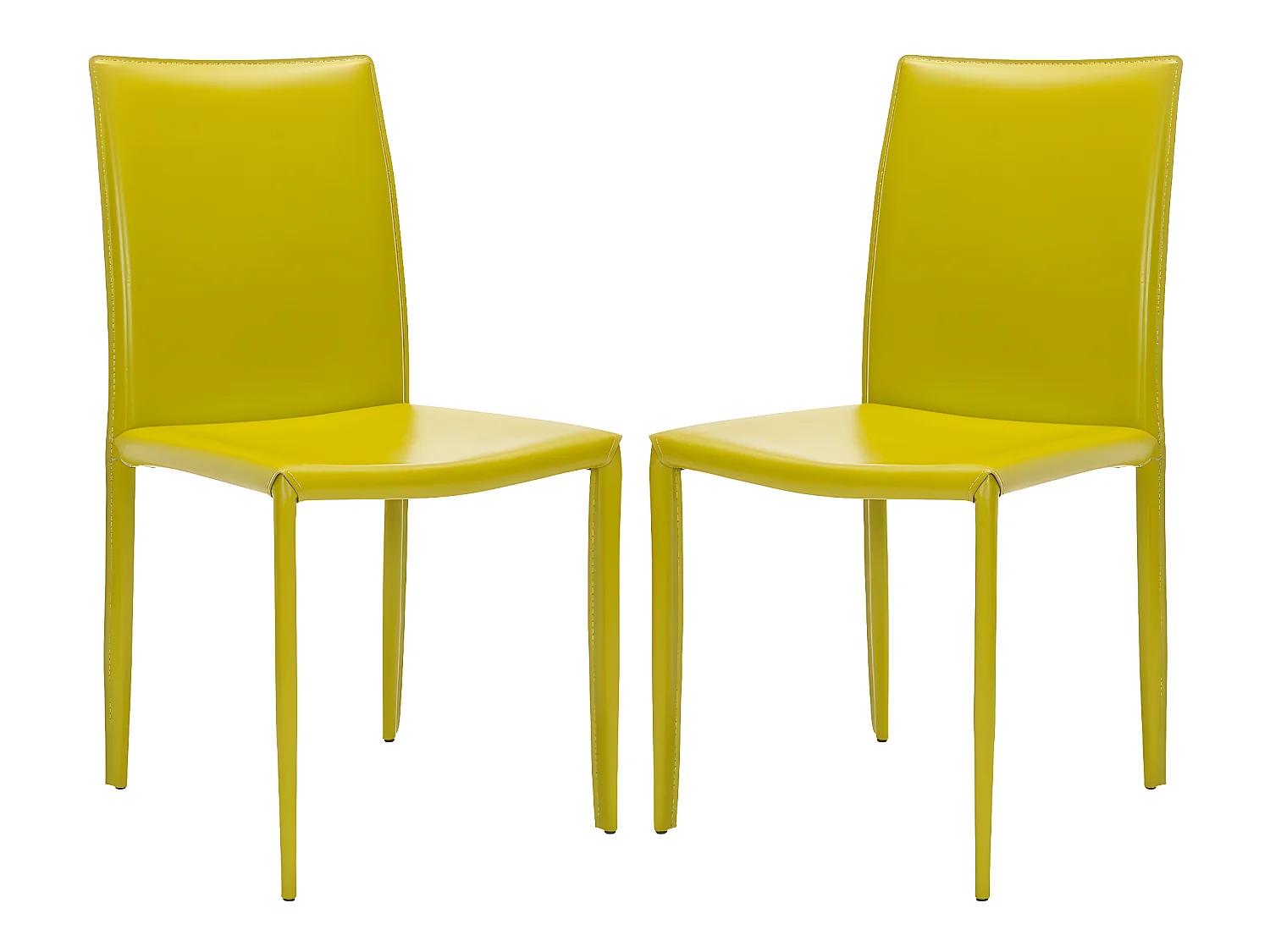 Lot de 2 chaise Vert 58 X 48 X 90.93 cm - Beatrix