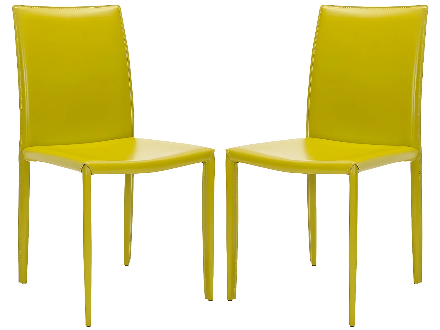 Lot de 2 chaise Vert 58 X 48 X 90.93 cm - Beatrix