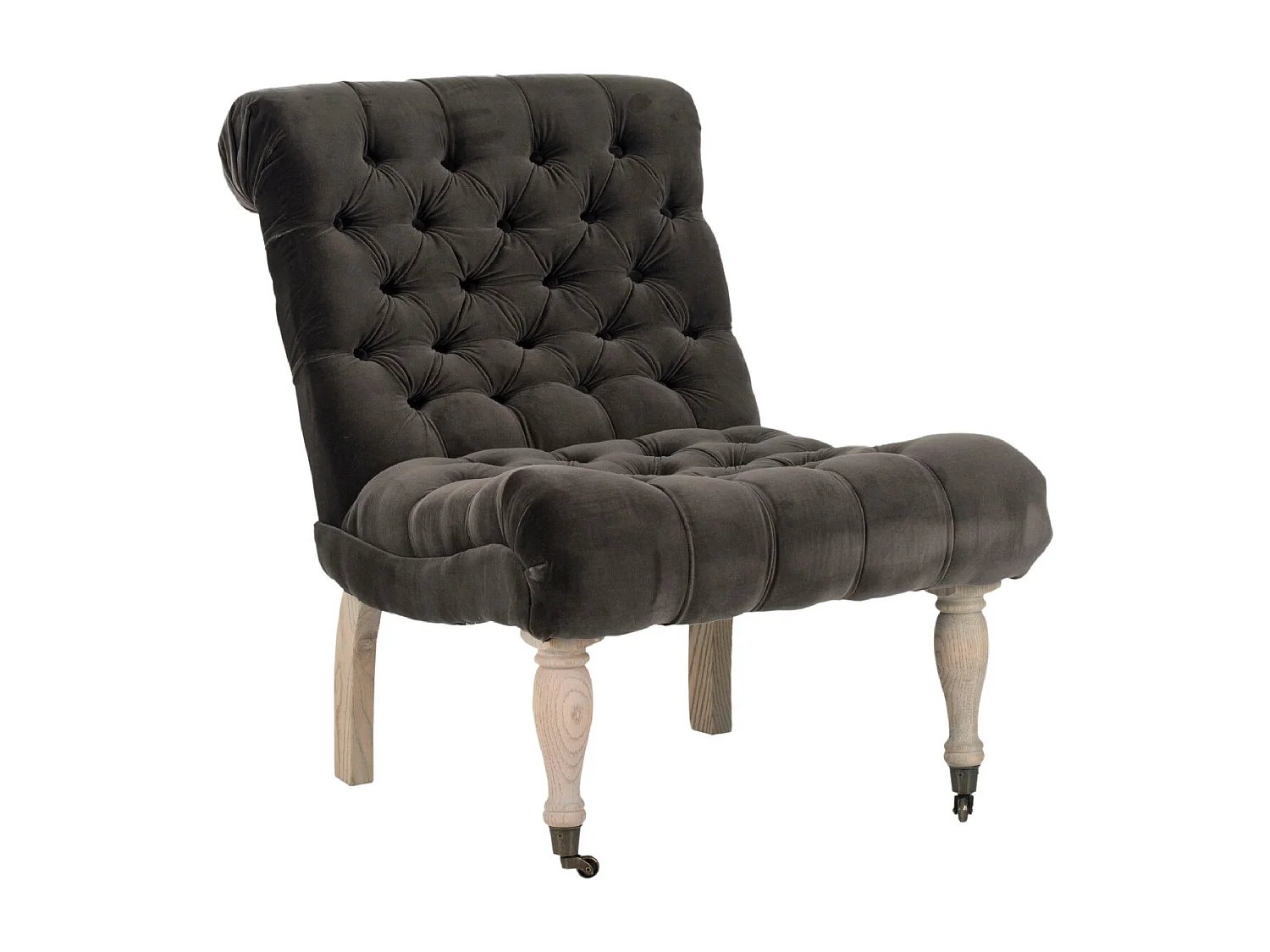 chaise Marron 64 X 83 X 77.97 cm - Arla