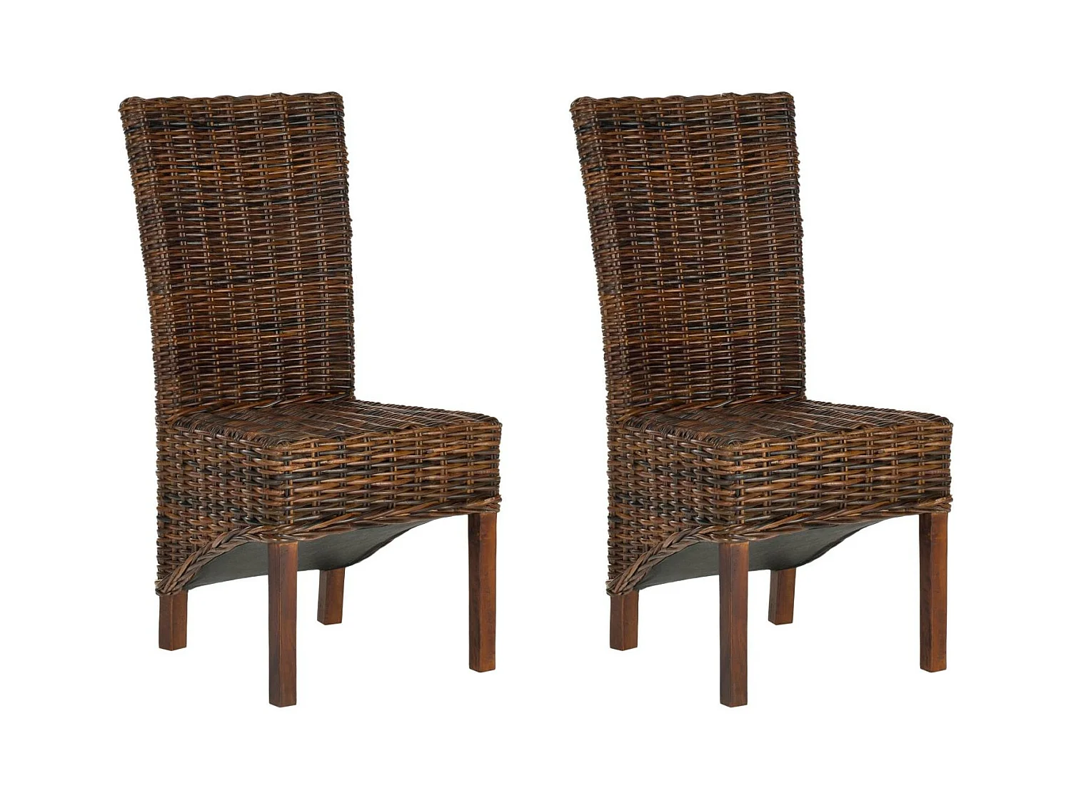 Lot de 2 chaise Crocodile 61 X 51 X 104.9 cm - Rosalind