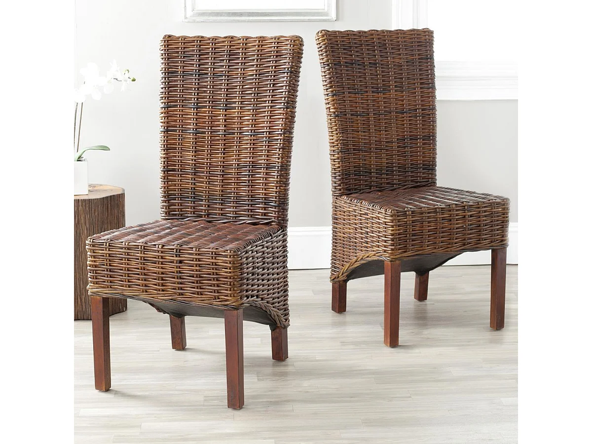 Lot de 2 chaise Crocodile 61 X 51 X 104.9 cm - Rosalind