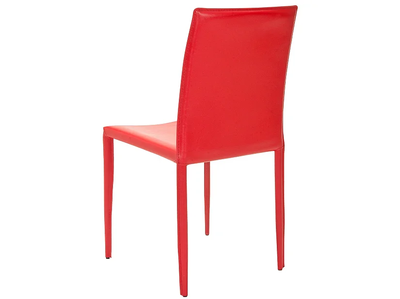 Lot de 2 chaise Rouge 58 X 48 X 90.93 cm - Beatrix