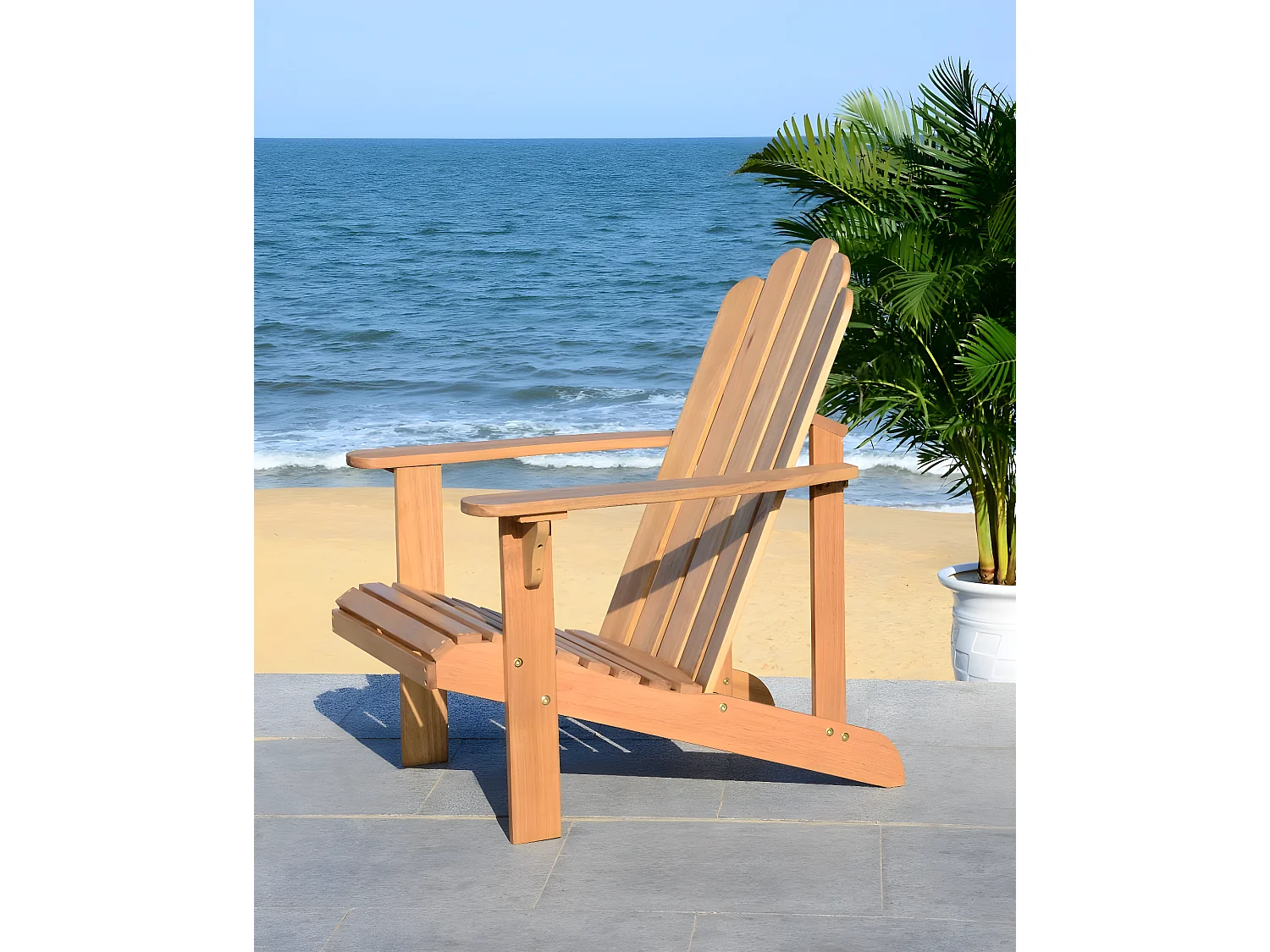 Chaise d'extérieur Neutre 71 X 45 X 95 cm - Gerlinda