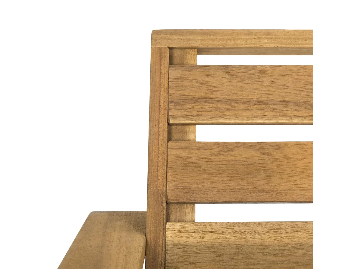 Chaise d'extérieur Naturel 81 X 75 X 72 cm - Willene