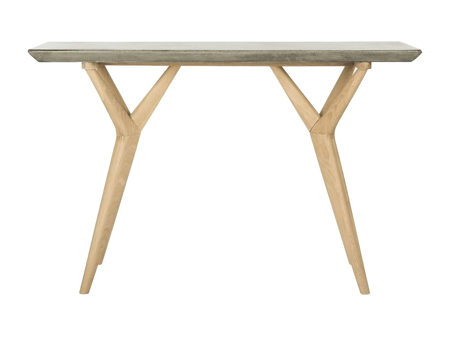 Table console d'extérieur Gris foncé 40 X 120 X 75.99 cm - Lawanda