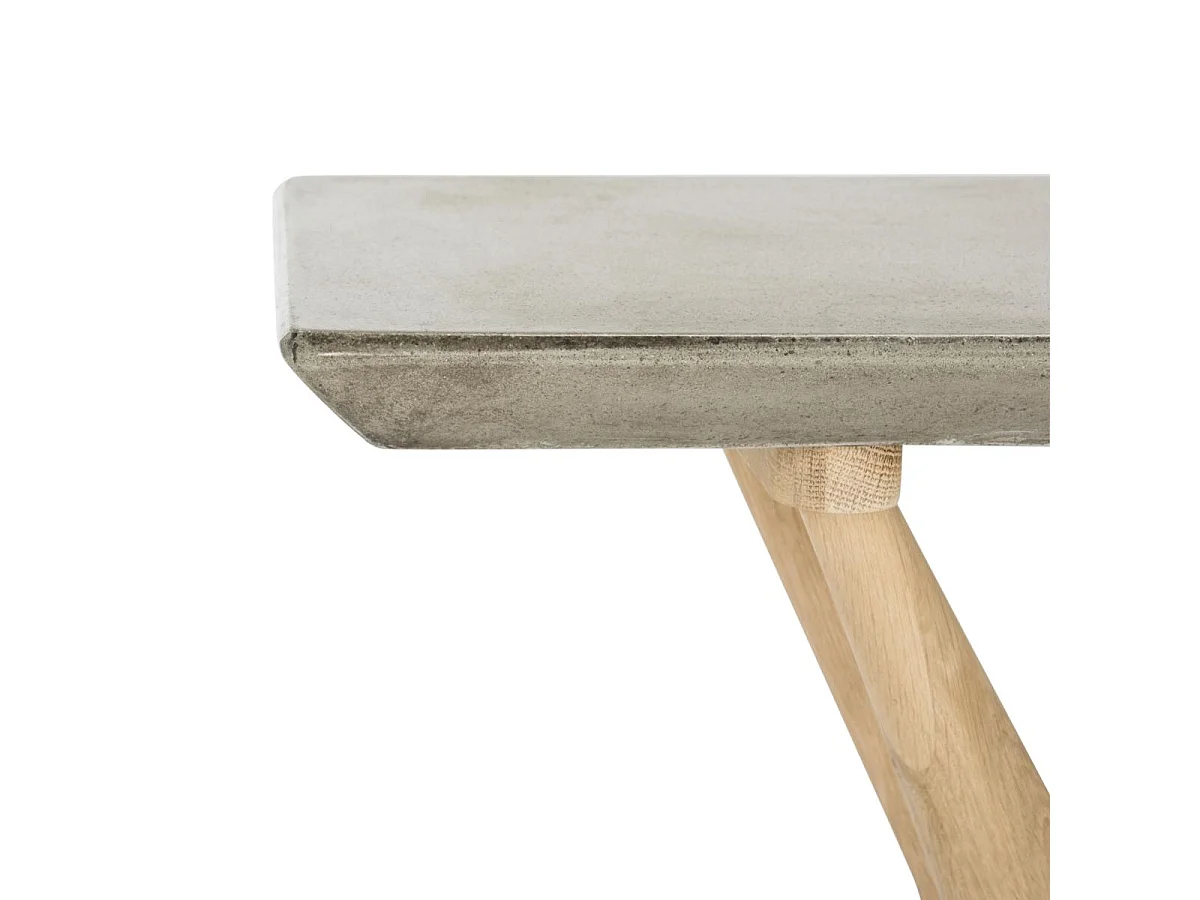 Table console d'extérieur Gris foncé 40 X 120 X 75.99 cm - Lawanda