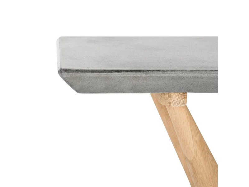 Table console d'extérieur Gris foncé 40 X 120 X 75.99 cm - Lawanda
