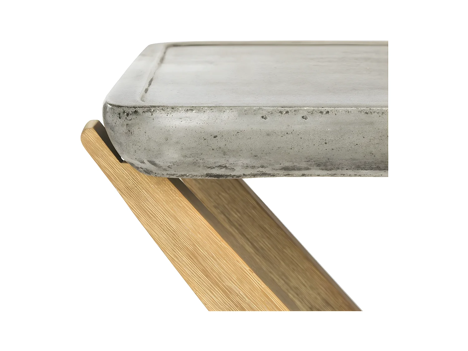 Table console d'extérieur Gris foncé 45 X 140 X 75 cm - Charmaine
