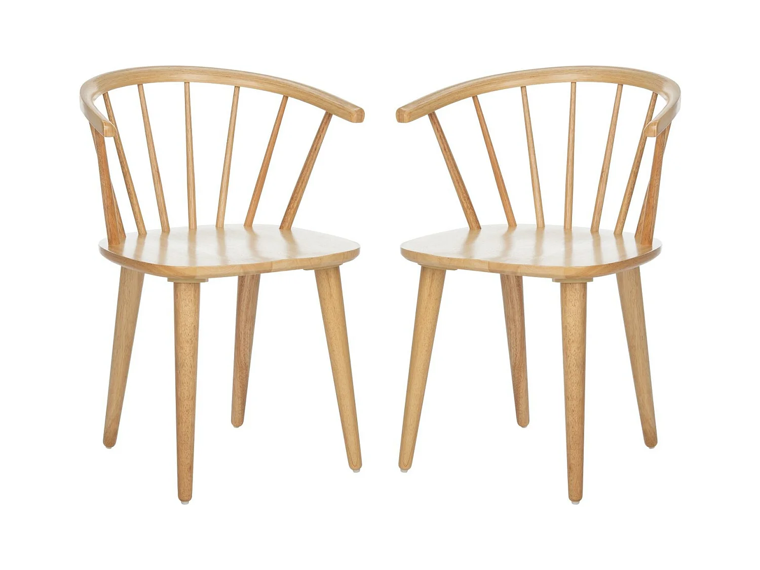 Lot de 2 chaise naturel 52 X 54 X 75.94 cm - Wava