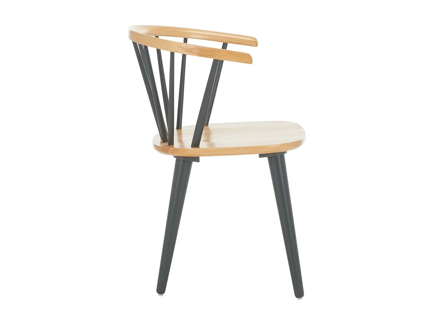 Lot de 2 chaise Naturel & Gris 52 X 54 X 75.94 cm - Wava