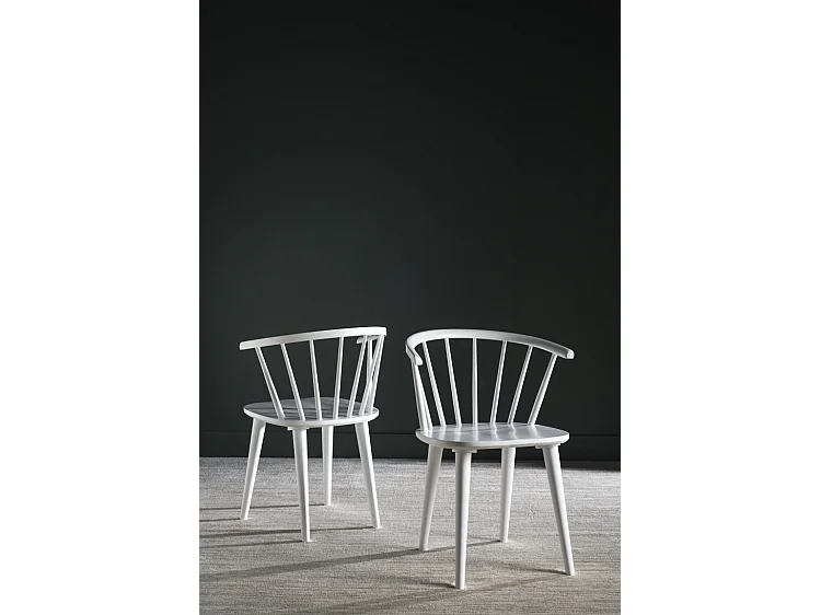 Lot de 2 chaise Blanc 52 X 54 X 75.94 cm - Wava
