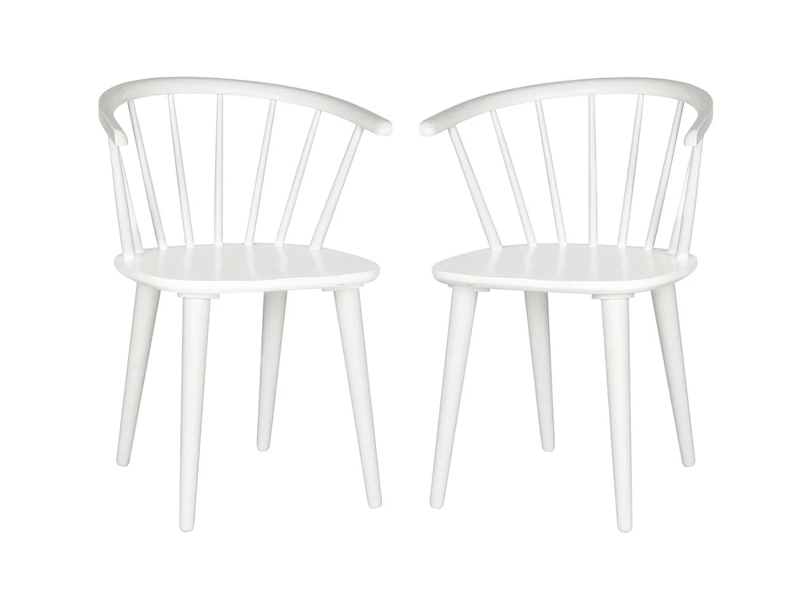 Lot de 2 chaise Blanc 52 X 54 X 75.94 cm - Wava