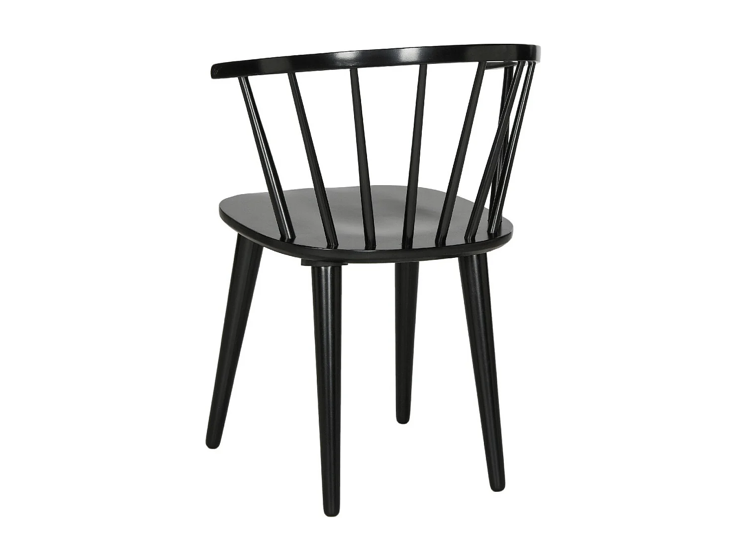 Lot de 2 chaise Noir 52 X 54 X 75.94 cm - Wava