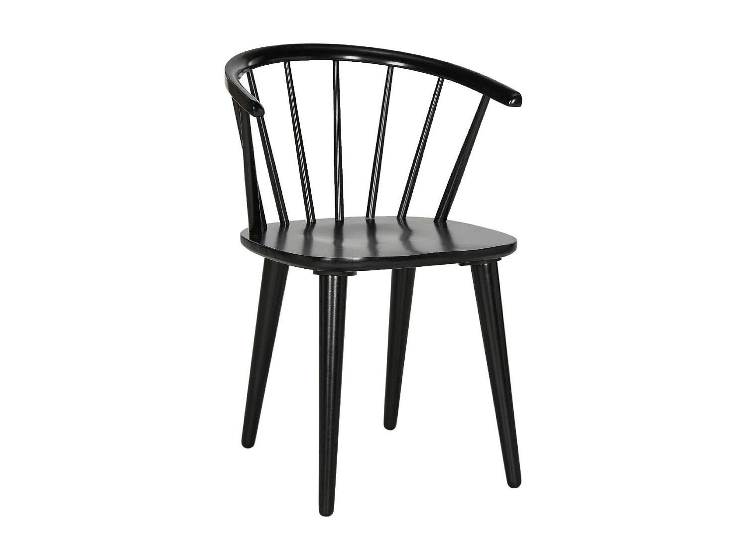 Lot de 2 chaise Noir 52 X 54 X 75.94 cm - Wava