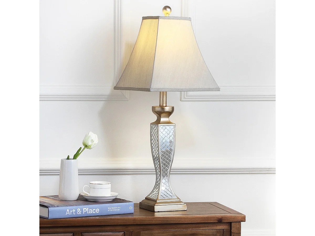 Lot de 2 Lampe de table Argent 28 X 28 X 71.12 cm - Elease