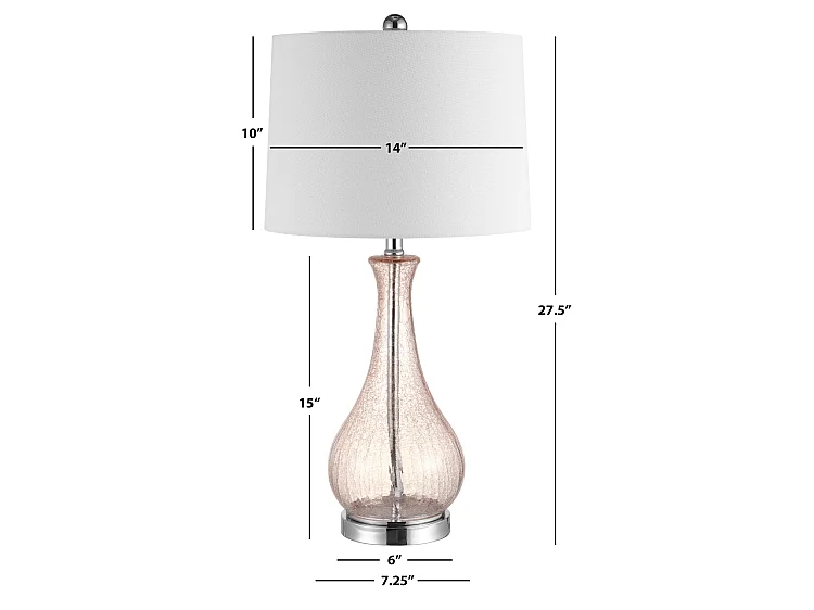 Lampe de table Rose 35 x 35 x 70 cm - Finnley