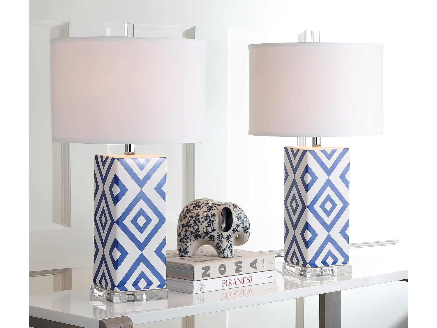 Lot de 2 lampes de table Marine 38 x 38 x 70 cm - Felice