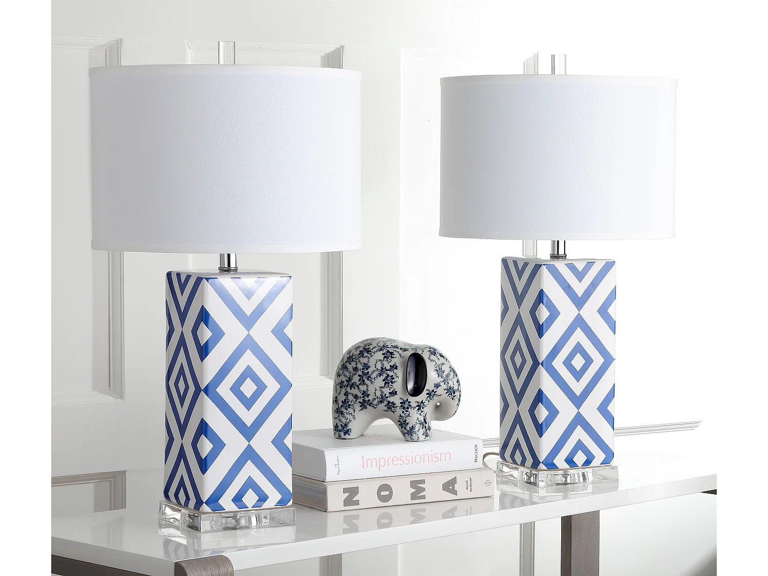 Lot de 2 lampes de table Marine 38 x 38 x 70 cm - Felice