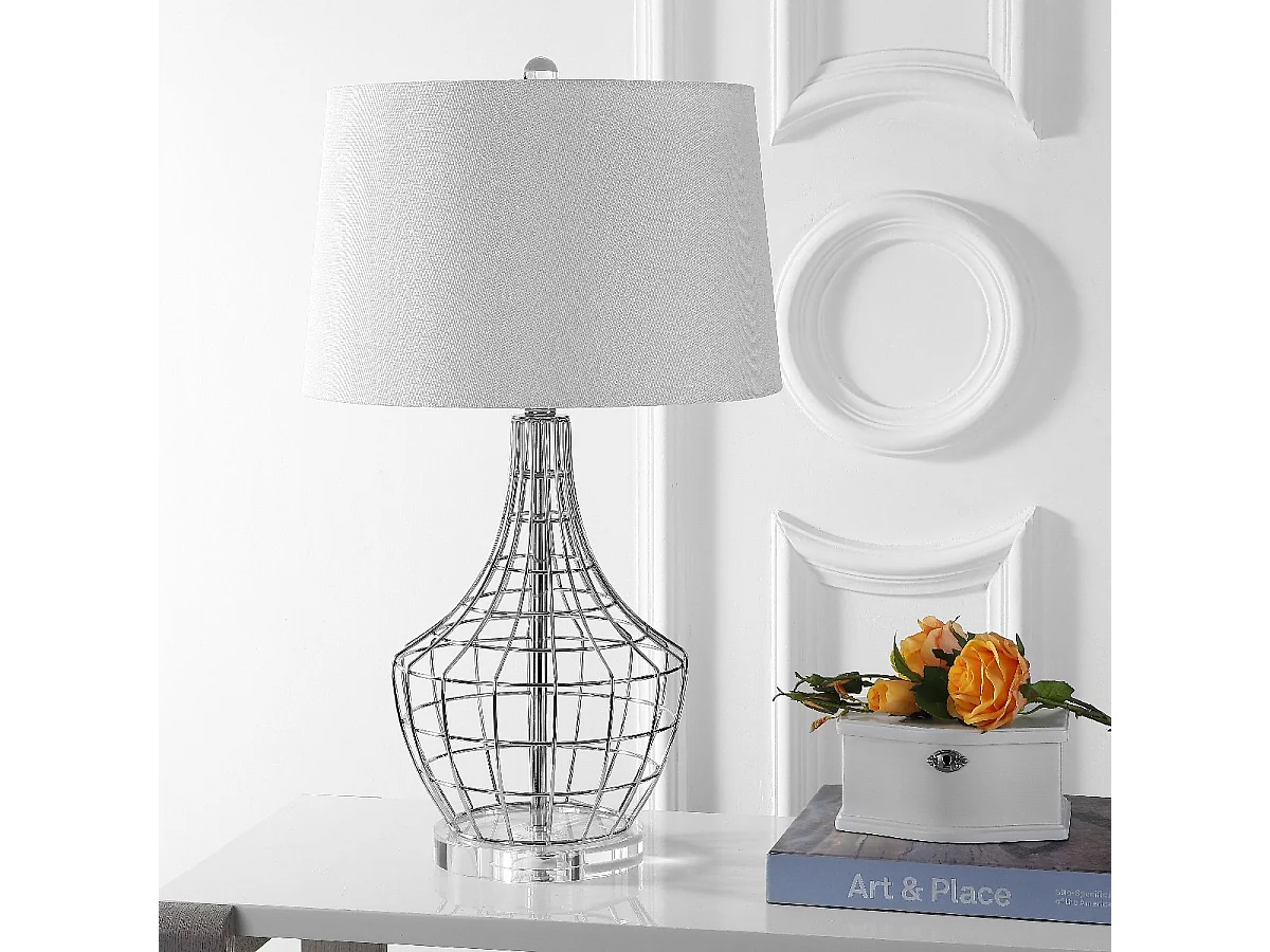 Lot de 2 Lampe de table Argent 41 X 41 X 71.12 cm - Marceline