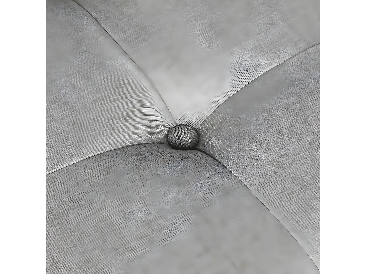 Banc & Ottomane Gris clair et crème 83 X 53 X 55.88 cm - Signe