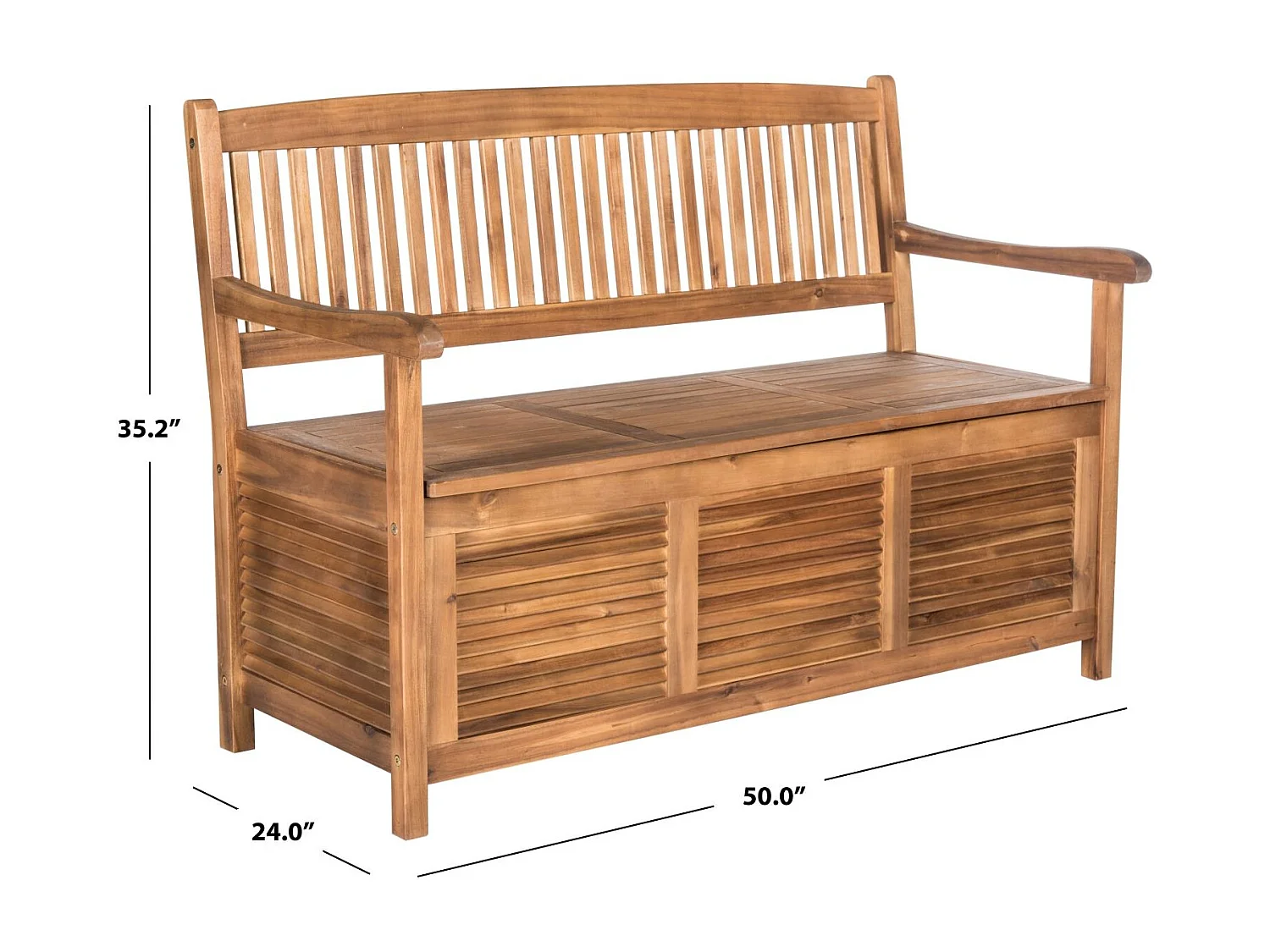 Banque extérieure Neutre 127 X 90 X 95 cm - Brisbane