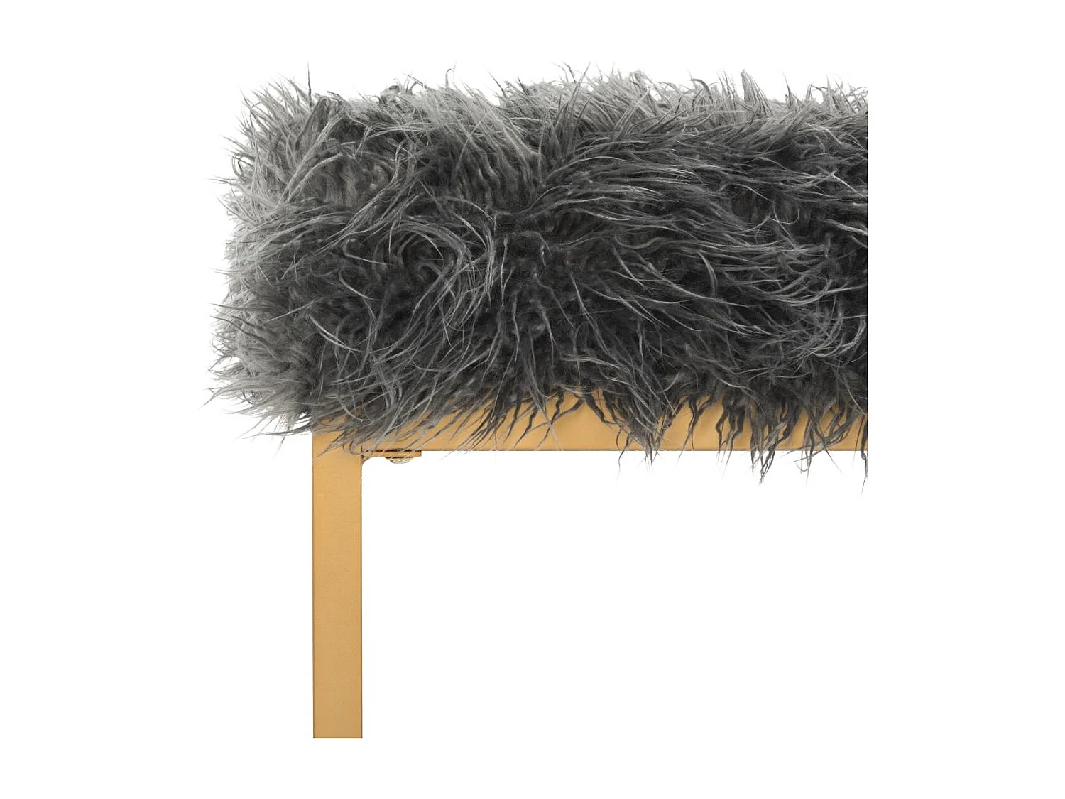 Banc & Ottomane Gris 41 X 122 X 50.8 cm - Arlene