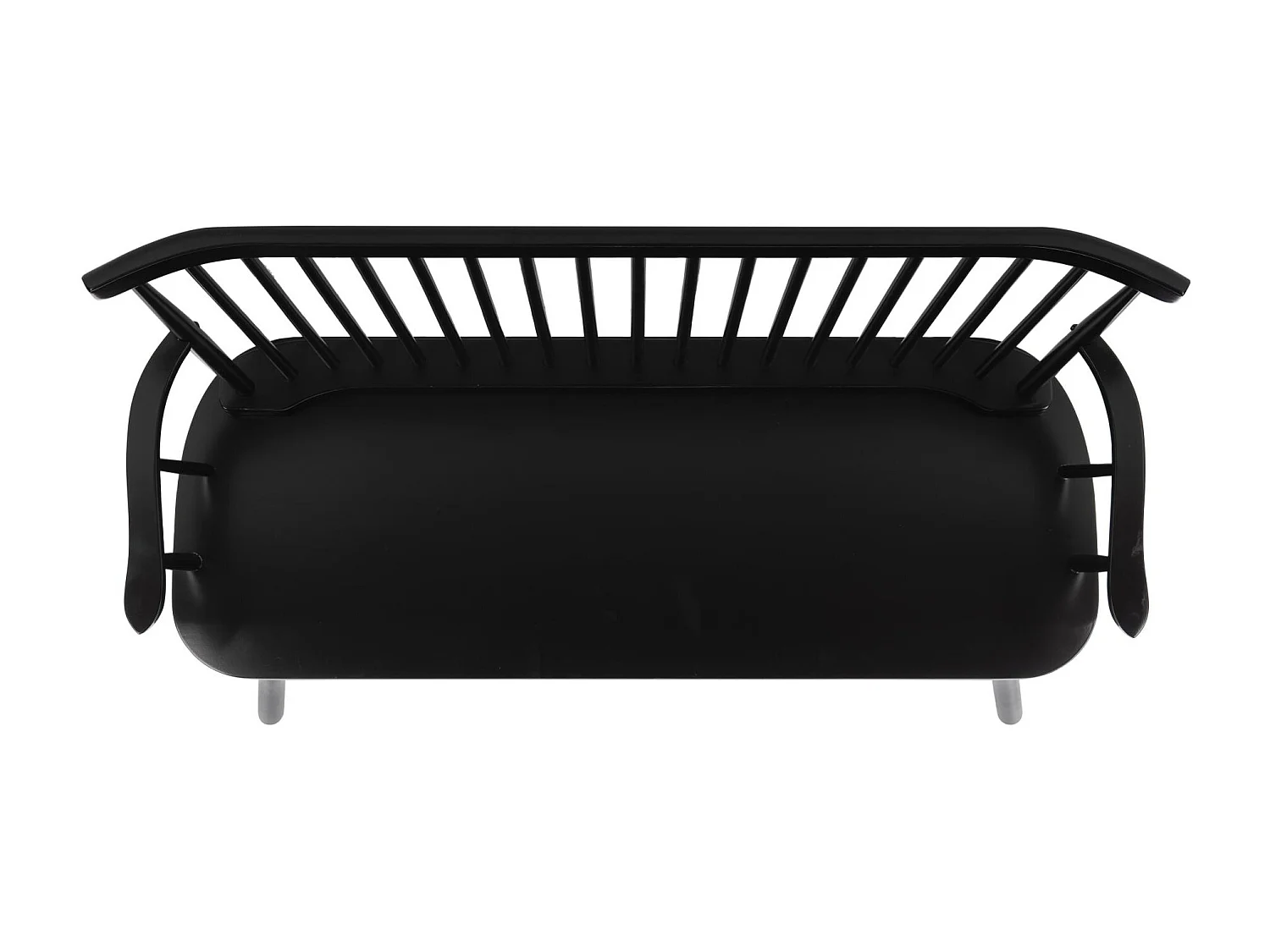 Banc Noir 120 x 60 x 90 cm - Addison