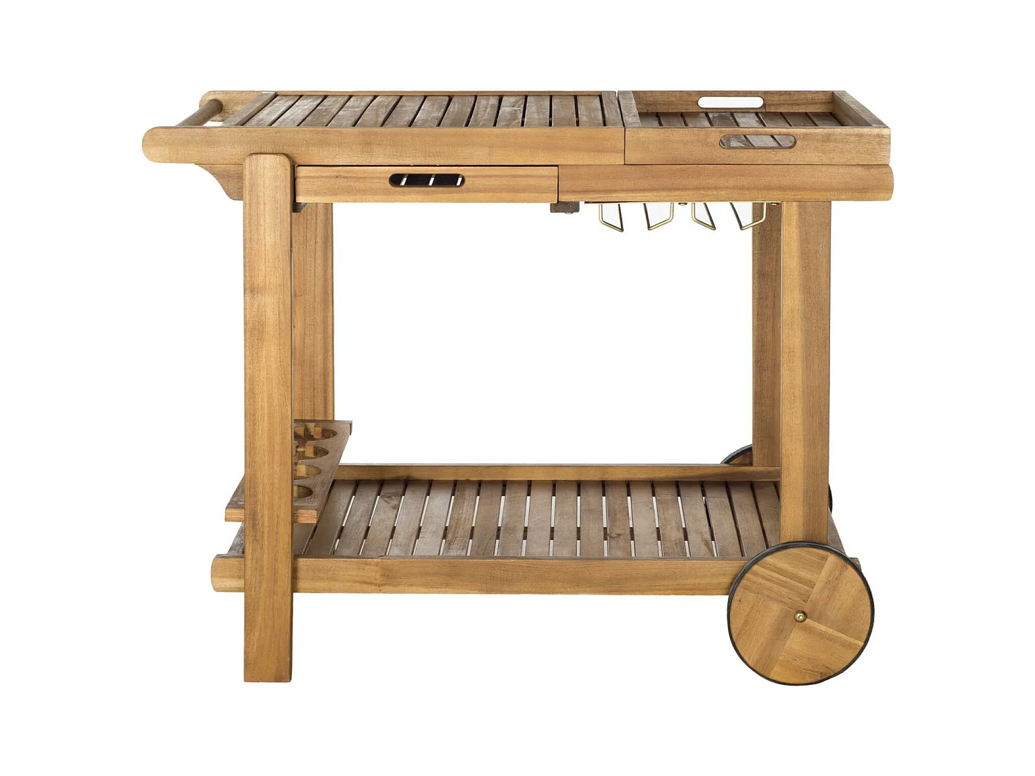Chariot à thé pour l'extérieur Naturel 100 X 60 X 75.94 cm - Penny