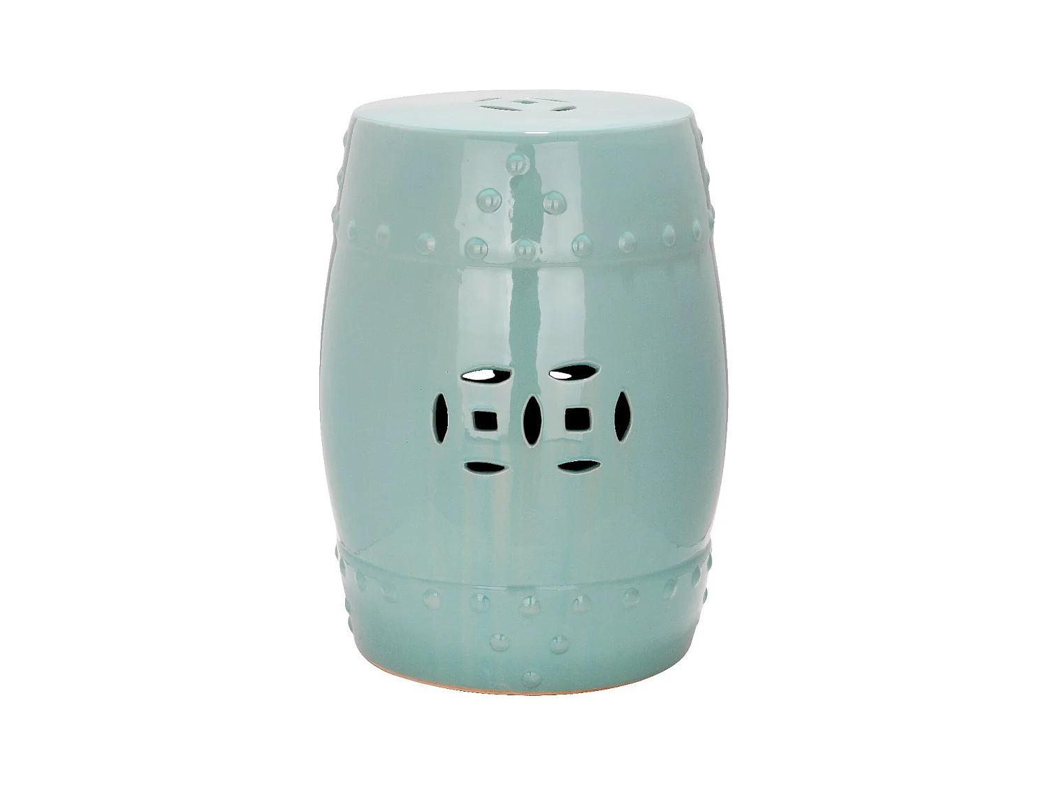 Tabouret de jardin Oeuf de merle bleu 33 X 33 X 45.72 cm - Denise