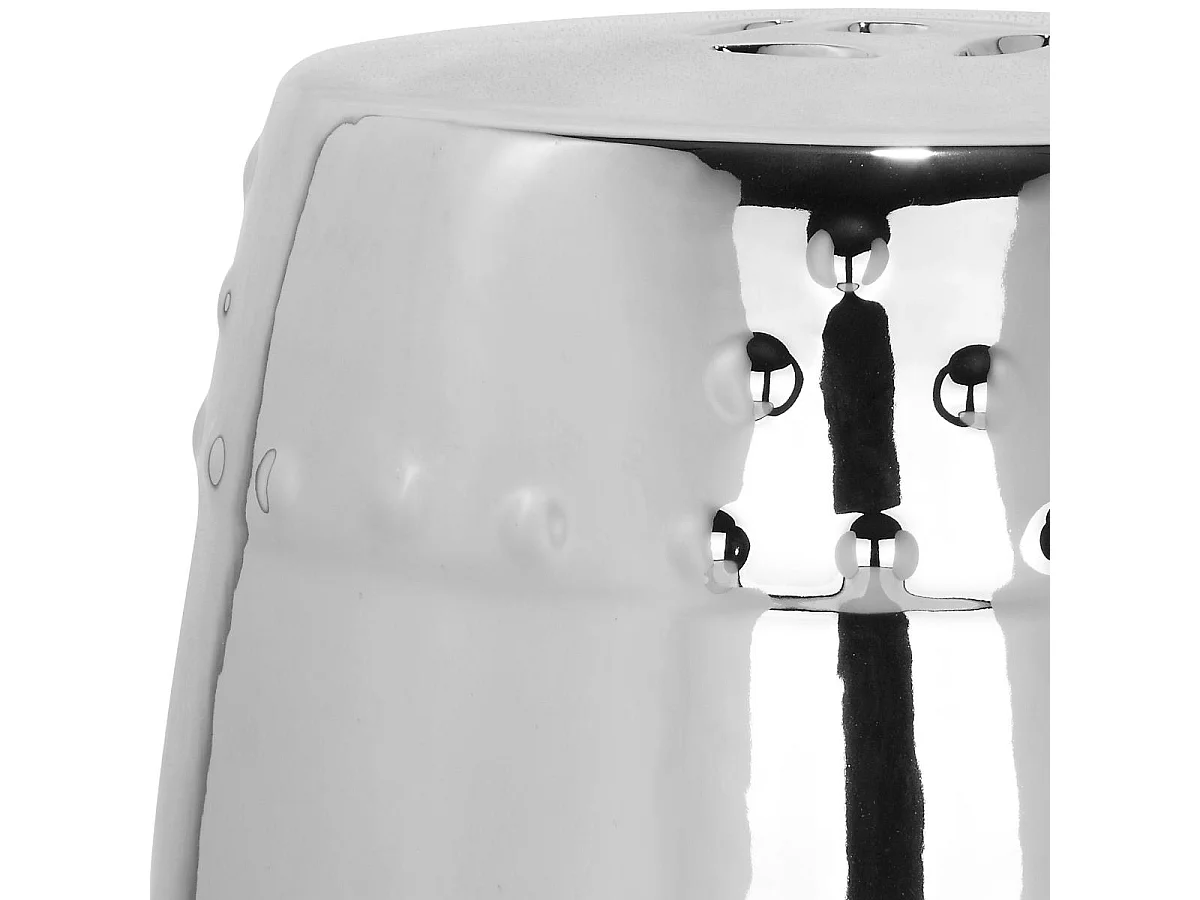 Tabouret de jardin Argent 33 X 33 X 45.72 cm - Denise