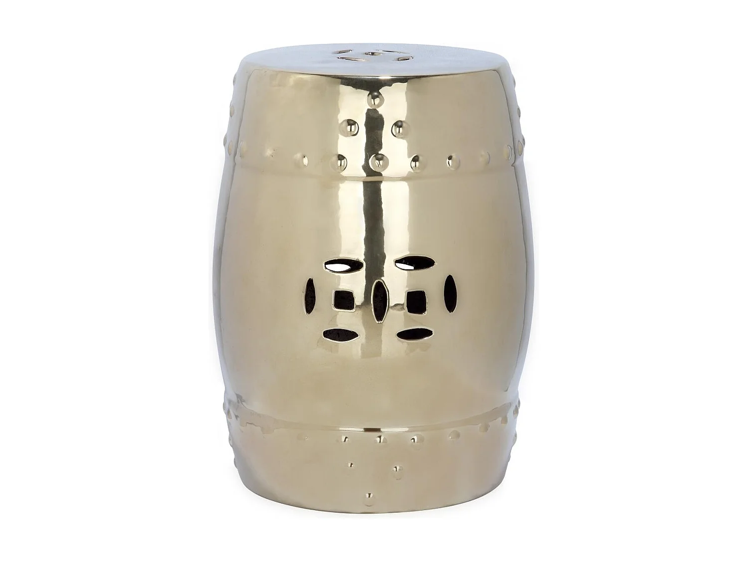 Tabouret de jardin Or 33 X 33 X 45.72 cm - Denise