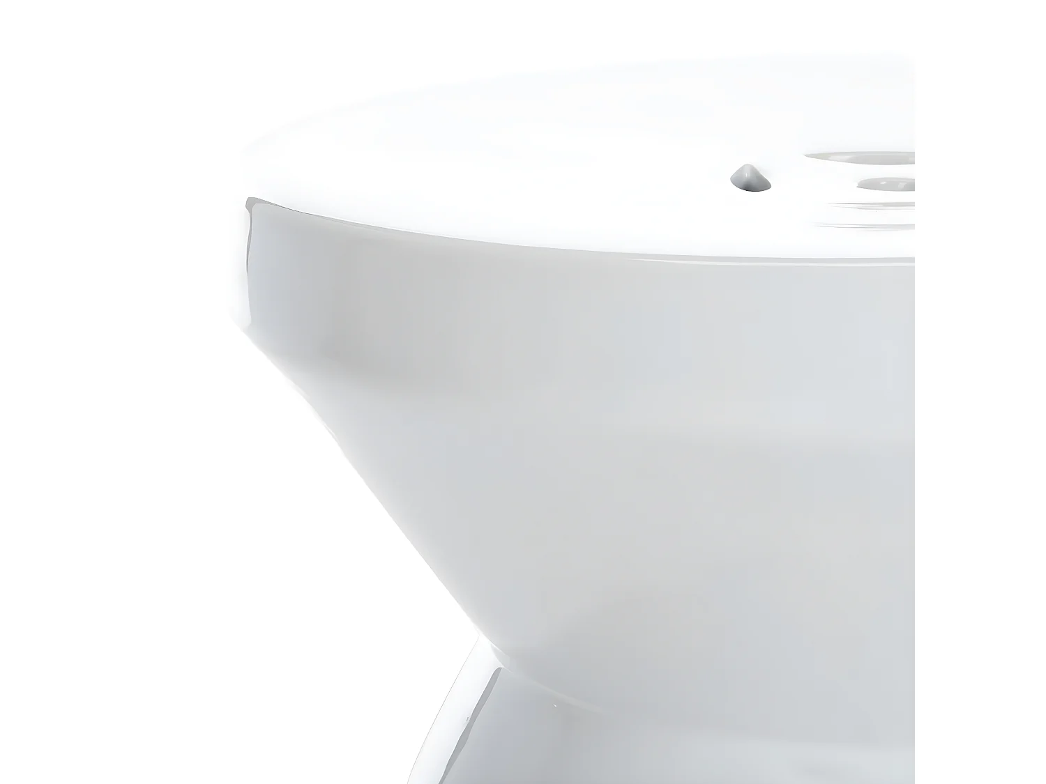 Tabouret de jardin Blanc 36 X 36 X 48.26 cm - Simona