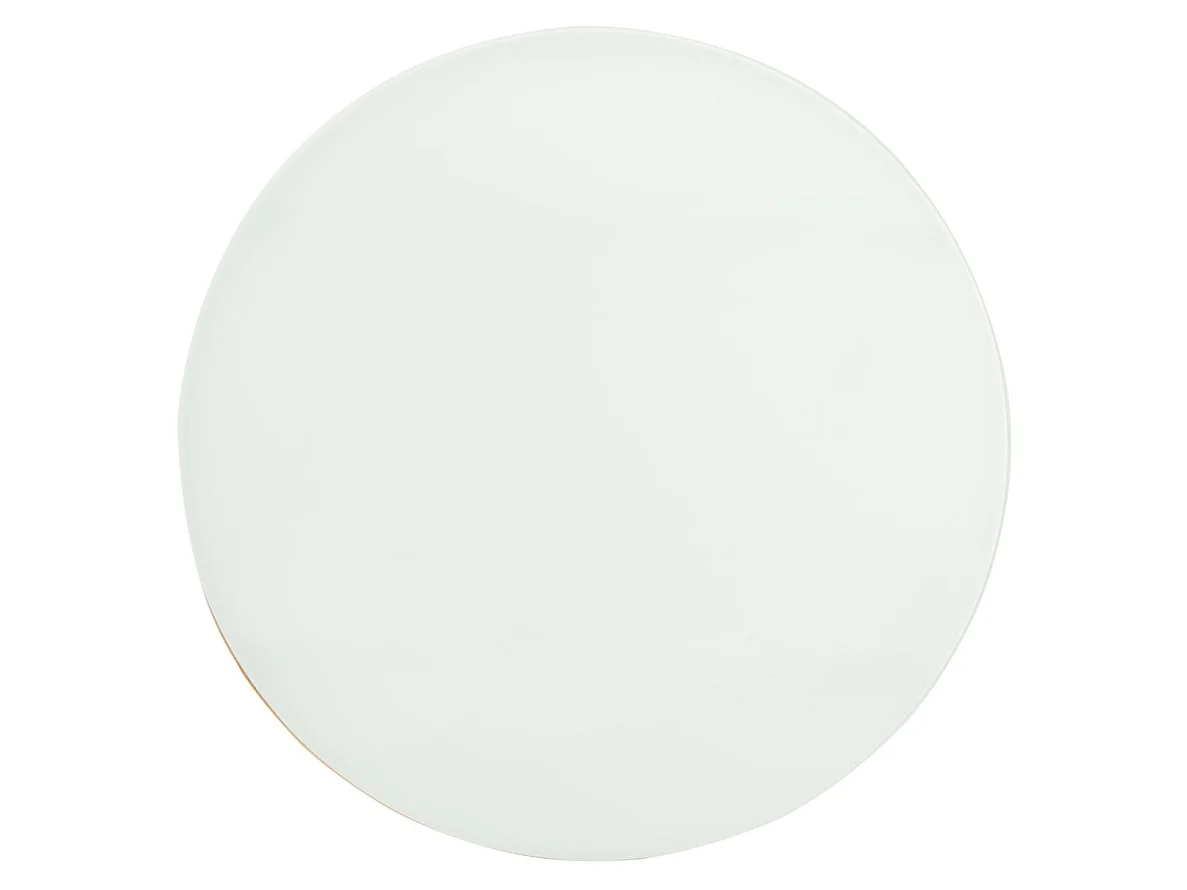 Table d'appoint Or et blanc 51 X 51 X 58.16 cm - Milly