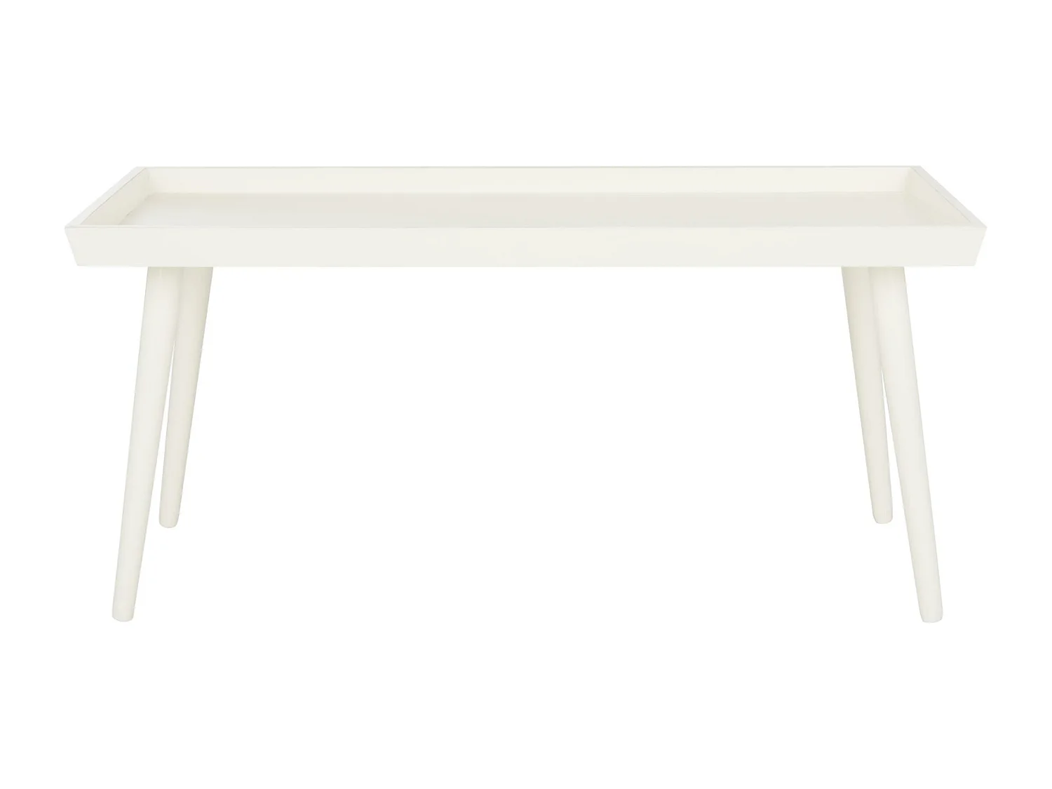Table d'appoint Antique & Blanc 55 X 106 X 48.26 cm - Evia