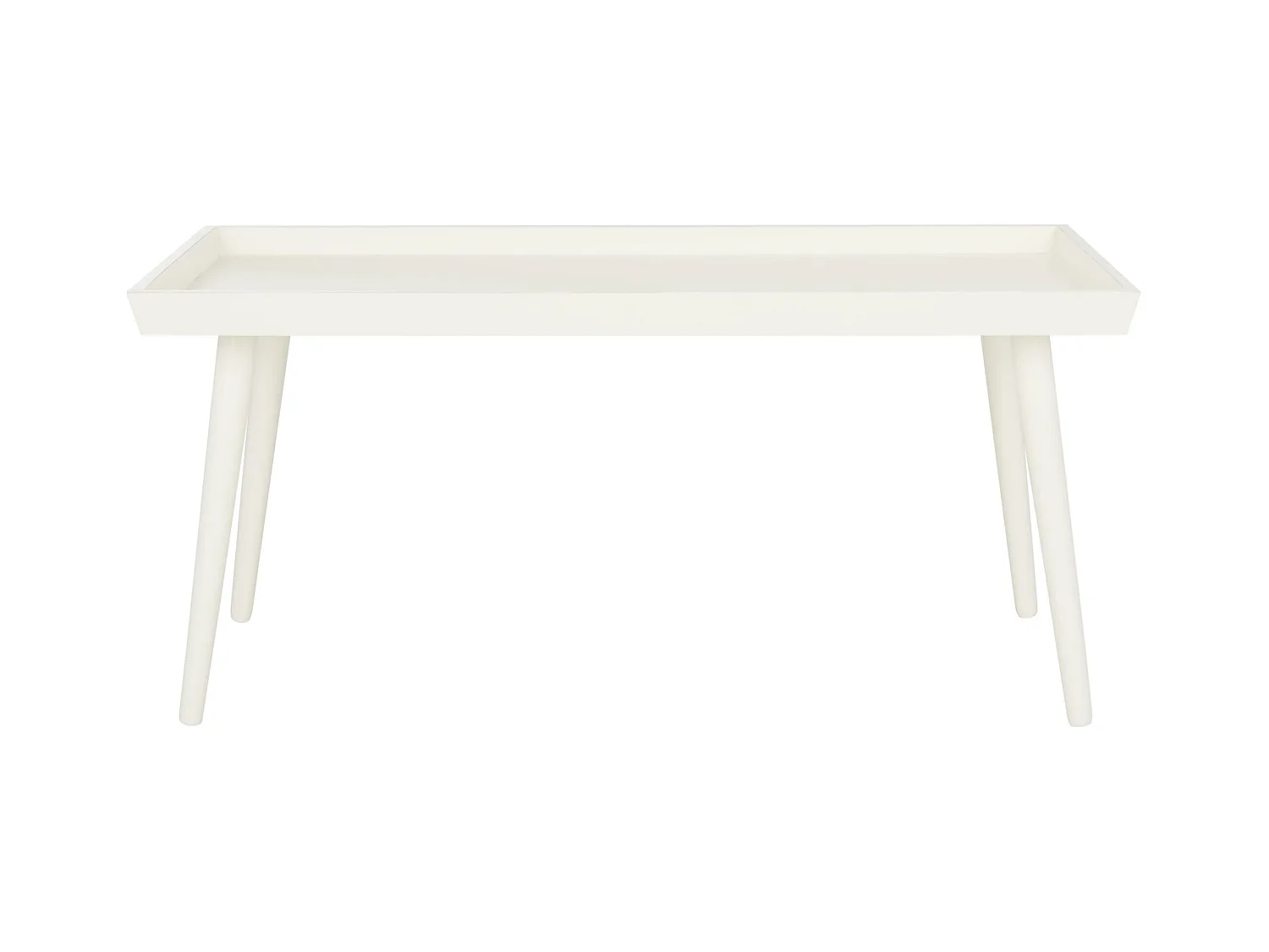 Table d'appoint Antique & Blanc 55 X 106 X 48.26 cm - Evia