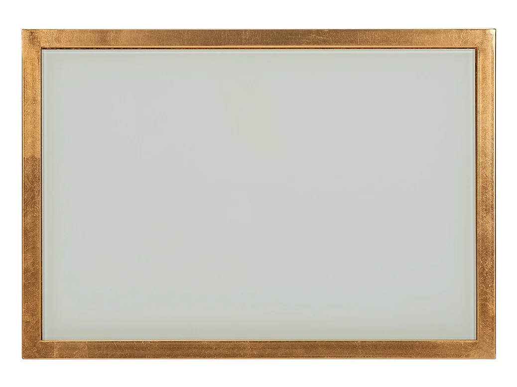 Table d'appoint Or et blanc 35 X 50 X 54.61 cm - Cloe
