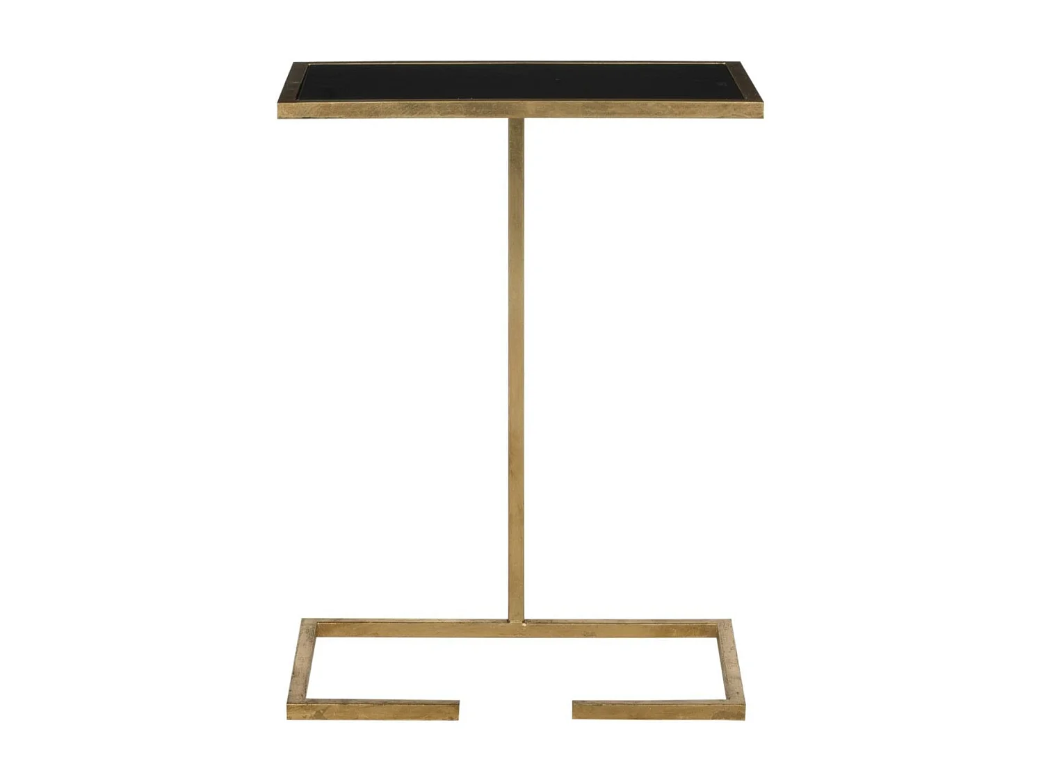 Table d'appoint Noir /Or 25 X 40 X 55 cm - Frederica