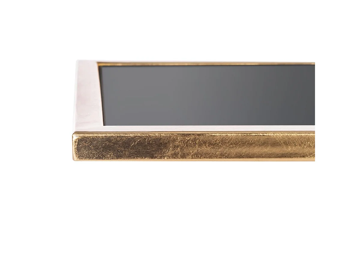 Table d'appoint Noir /Or 25 X 40 X 55 cm - Frederica