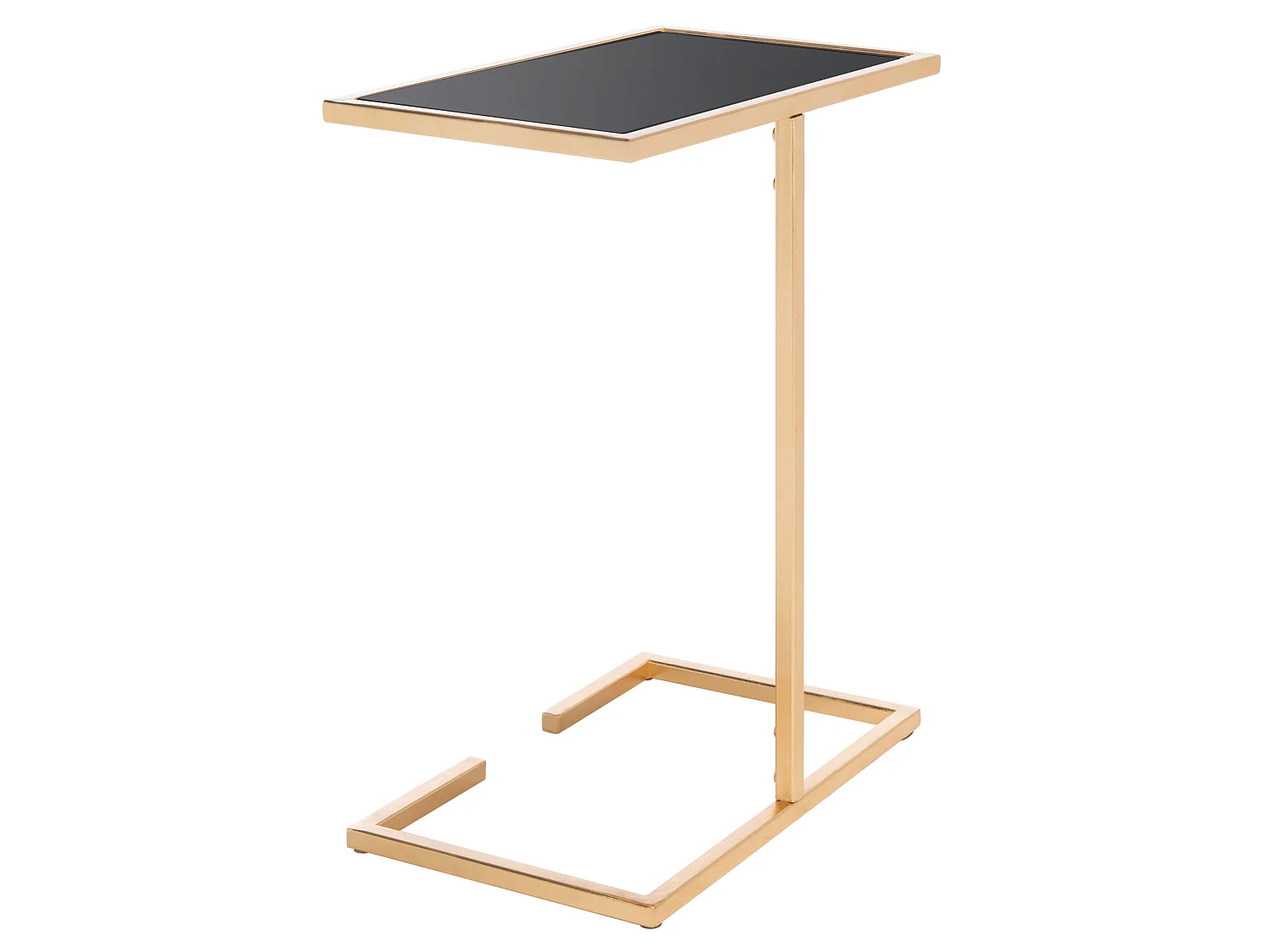 Table d'appoint Noir /Or 25 X 40 X 55 cm - Frederica
