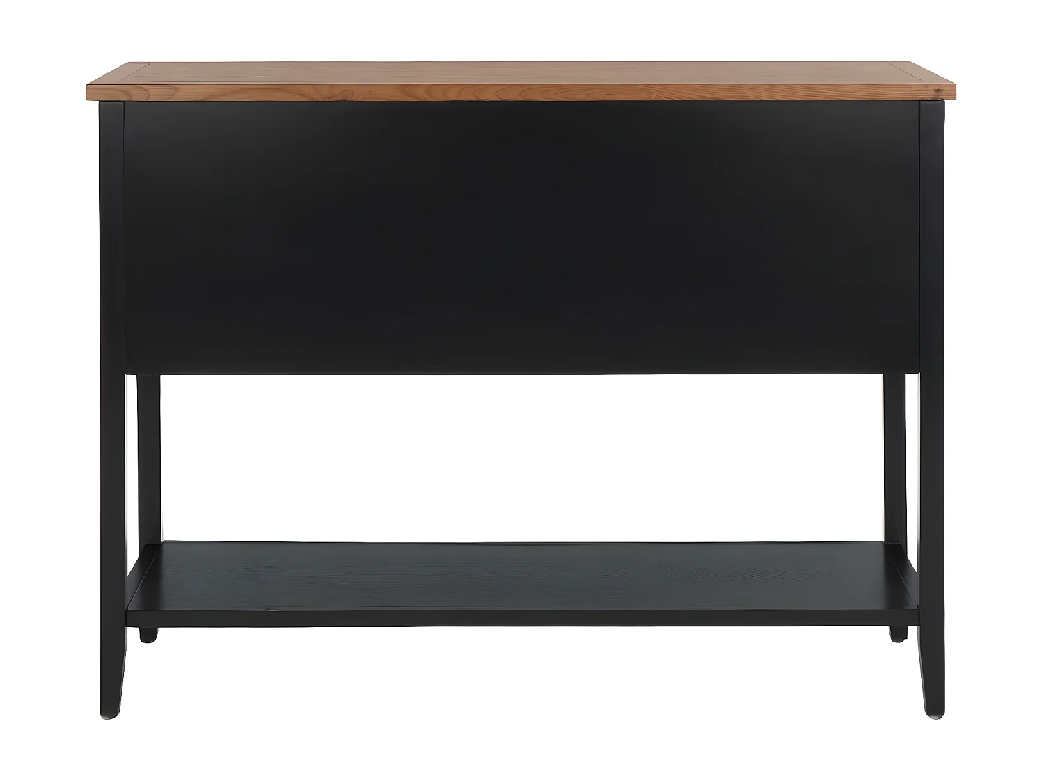 Meubles de rangement Noir et chêne 38 X 116 X 86.36 cm - Loyce