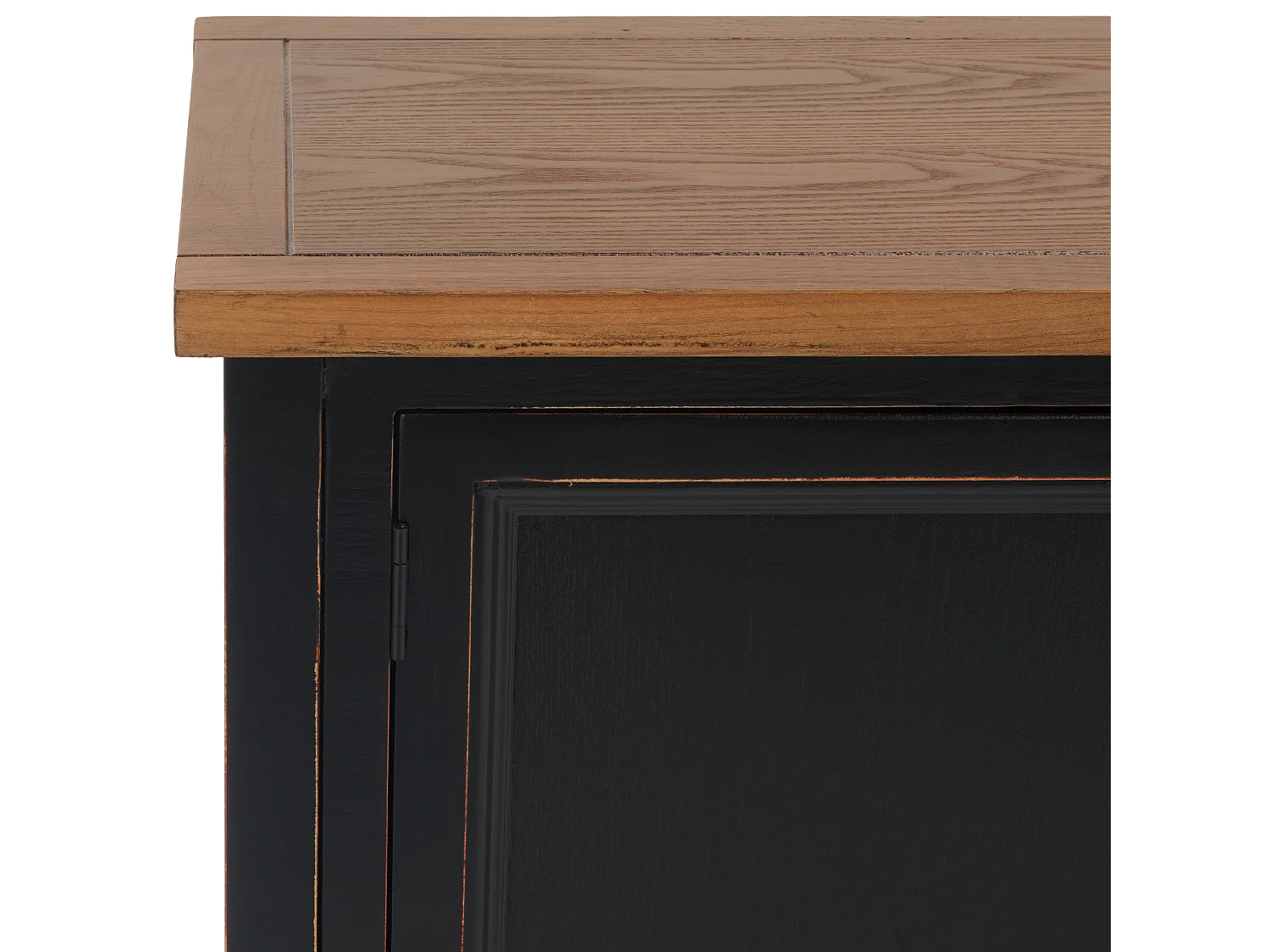 Meubles de rangement Noir et chêne 38 X 116 X 86.36 cm - Loyce