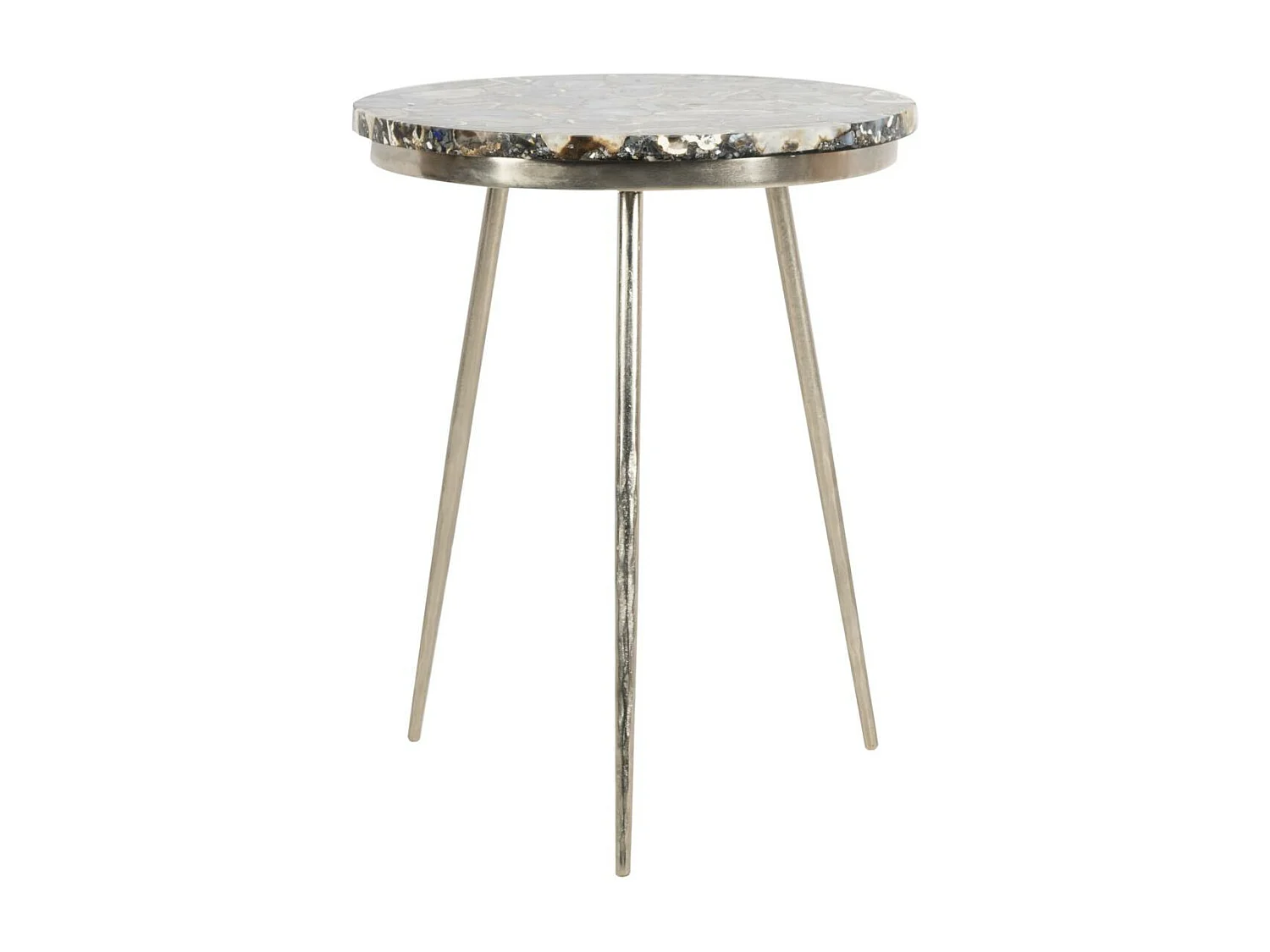 Table d'appoint Blanc 46 X 46 X 55.88 cm - Twila