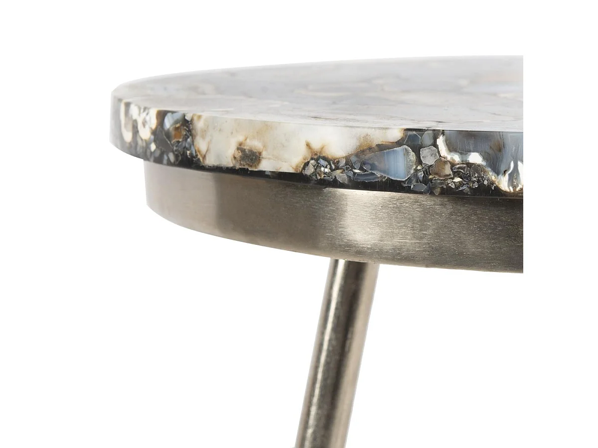 Table d'appoint Blanc 46 X 46 X 55.88 cm - Twila