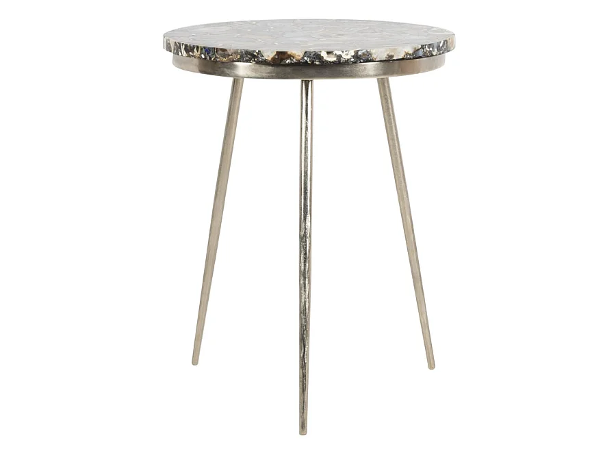 Table d'appoint Blanc 46 X 46 X 55.88 cm - Twila