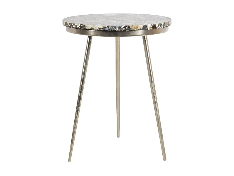 Table d'appoint Blanc 46 X 46 X 55.88 cm - Twila