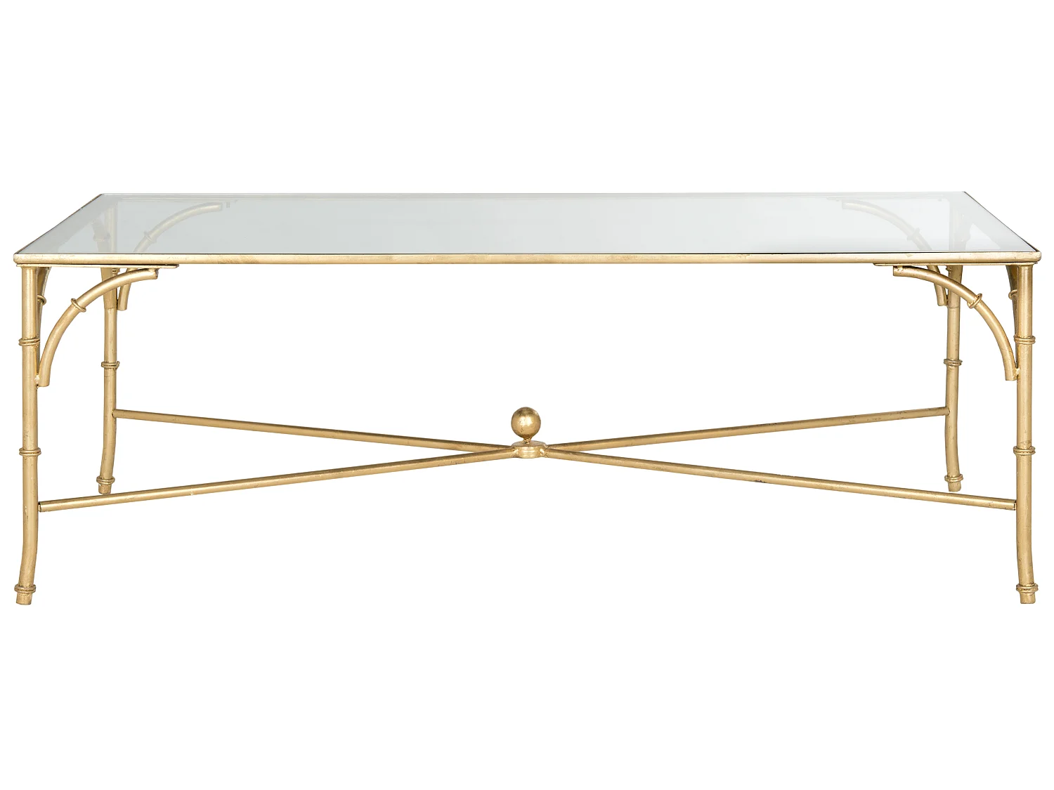 Table d'appoint Argent et noir 127 X 66 X 45.72 cm - Zettie